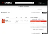 Mat&Max coupon verification screenshot