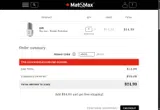 Mat&Max coupon verification screenshot
