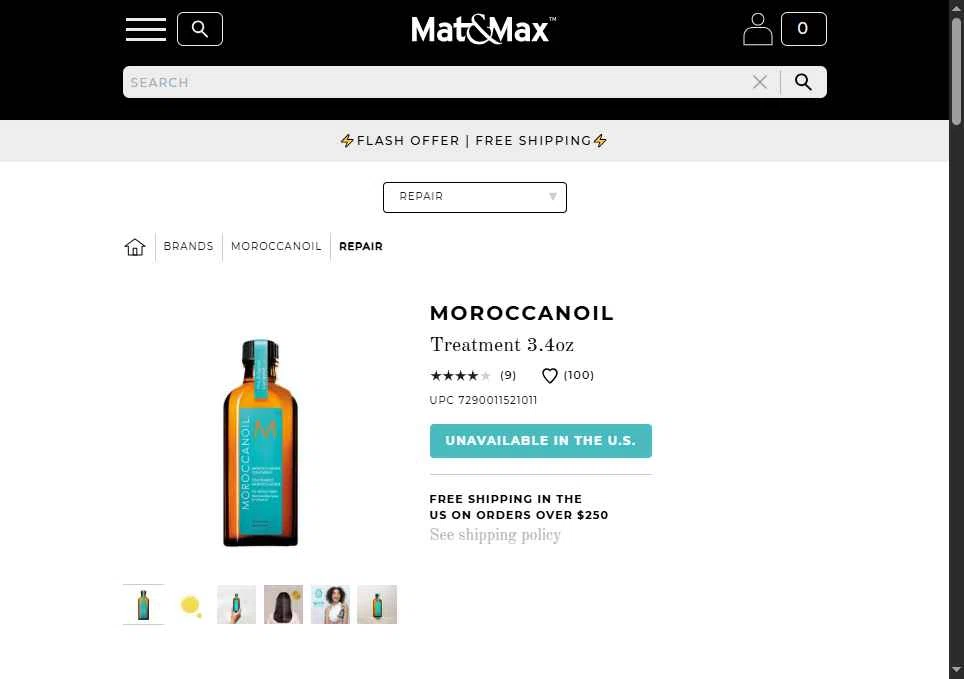 Mat&Max checkout page showing Mat&Max promo code box | Screenshot taken by SimplyCodes community member on Jan 14, 2026
