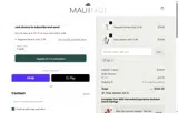 Maui Nui Venison coupon verification screenshot