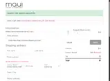 Maui Soap Company coupon verification screenshot