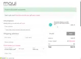 Maui Soap Company coupon verification screenshot