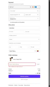 Mauro Provisions coupon verification screenshot