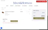 Maus & Hoffman coupon verification screenshot