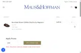 Maus & Hoffman coupon verification screenshot