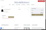 Maus & Hoffman coupon verification screenshot