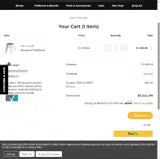 WELCOME5 coupon verification screenshot