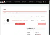 welcome50 coupon verification screenshot