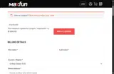 maxfun50 coupon verification screenshot