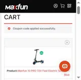 welcome50 coupon verification screenshot