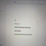 WELCOME20 coupon verification screenshot