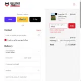 Maximum Velocity Sports coupon verification screenshot