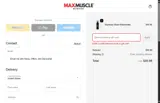 WELCOME10 coupon verification screenshot