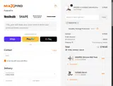 MAXOUT50 coupon verification screenshot