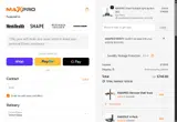 MAXPROTwenty coupon verification screenshot