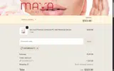 MAYABEAUTY coupon verification screenshot
