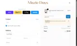 Maziebf30 coupon verification screenshot