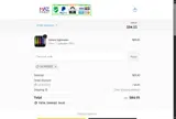 Maz Saber coupon verification screenshot