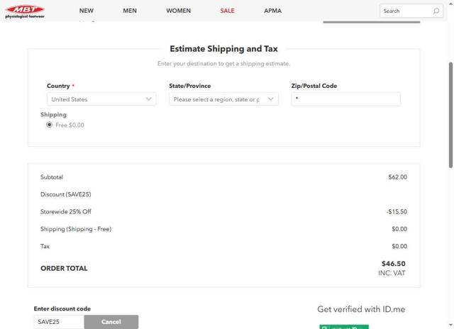 MBT checkout page showing MBT coupon code box | Screenshot taken by SimplyCodes community member on Aug 28, 2025