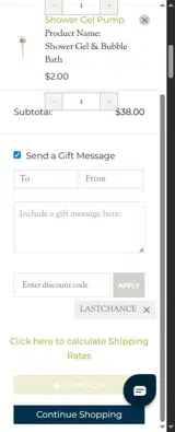 lastchance coupon verification screenshot