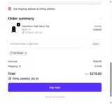 EXTRA20 coupon verification screenshot