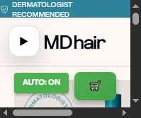 MDhair checkout page showing MDhair promo code box | Screenshot taken by SimplyCodes community member on Feb 5, 2026
