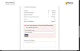 MealPro coupon verification screenshot