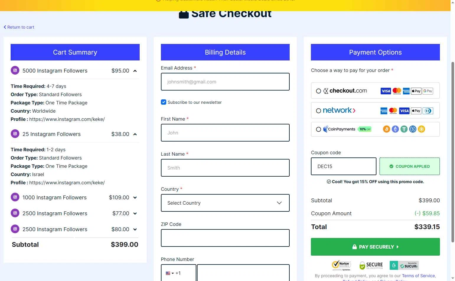 Media Mister checkout page showing Media Mister coupon code box | Screenshot taken by SimplyCodes community member on Jan 28, 2026