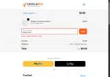 MedicalRite coupon verification screenshot