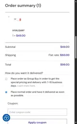 GETULTRA4 coupon verification screenshot