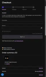 NOVSPECIALS coupon verification screenshot