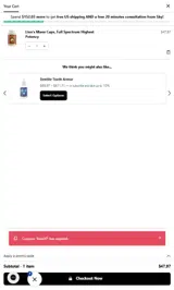 LION20 coupon verification screenshot