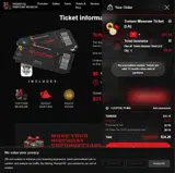 Medieval Torture Museum coupon verification screenshot
