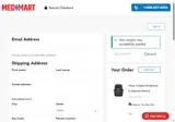 MEDCART05 coupon verification screenshot
