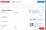 MEDCART05 coupon verification screenshot