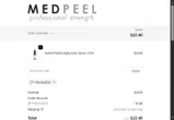 PEELQUIZ20 coupon verification screenshot