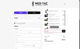 MED-TAC International coupon verification screenshot