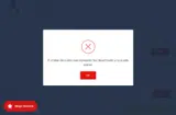 returning coupon verification screenshot