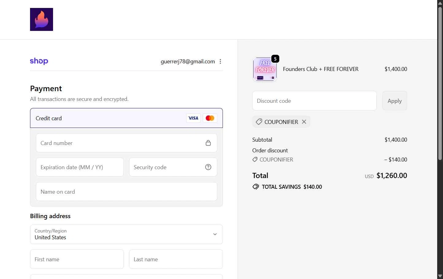MegaSafety NZ checkout page showing MegaSafety NZ promo code box | Screenshot taken by SimplyCodes community member on Jan 11, 2026