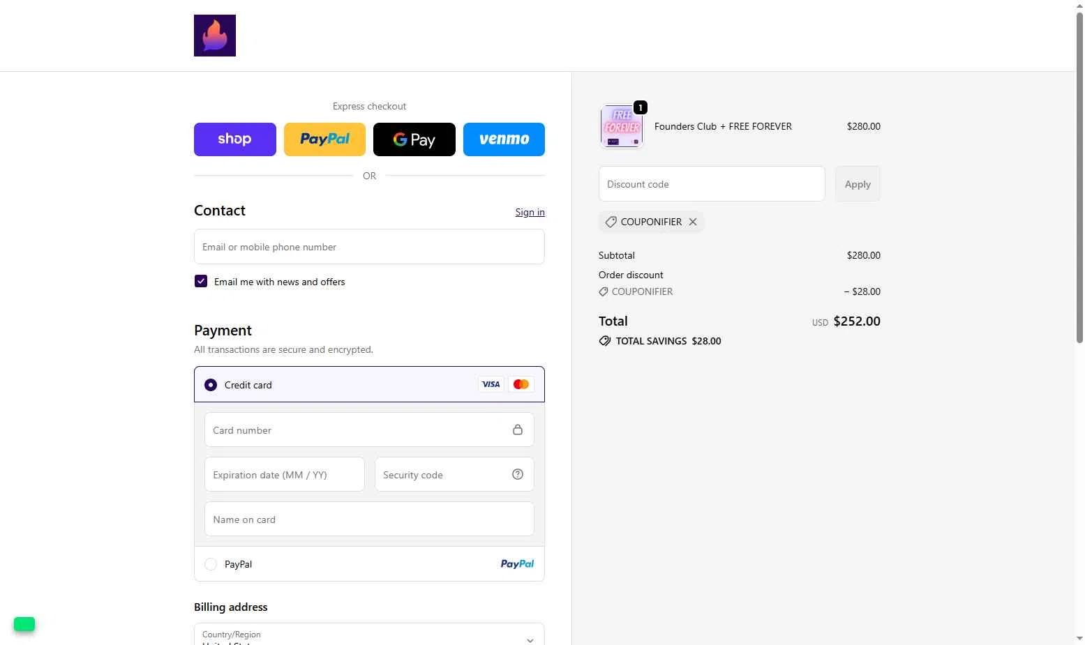 MegaSafety NZ checkout page showing MegaSafety NZ promo code box | Screenshot taken by SimplyCodes community member on Dec 13, 2025