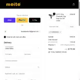 Meite USA coupon verification screenshot