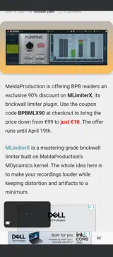 BPBMLX90 coupon verification screenshot
