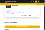 MELDA3989356 coupon verification screenshot
