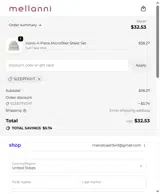 SLEEPTIGHT coupon verification screenshot