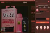 Melt Official coupon verification screenshot