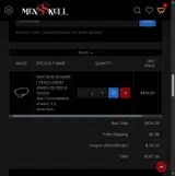 S22V39OdX coupon verification screenshot