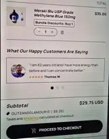 GLITZANDGLAMOUR13 coupon verification screenshot