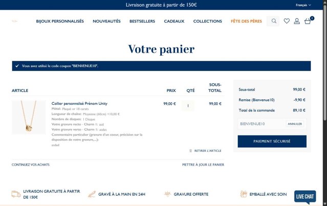 Merci Maman checkout page showing Merci Maman discount code box | Screenshot taken by SimplyCodes community member on Jun 6, 2025