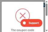 WETSHAVE10 coupon verification screenshot