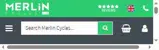 Merlin Cycles coupon verification screenshot